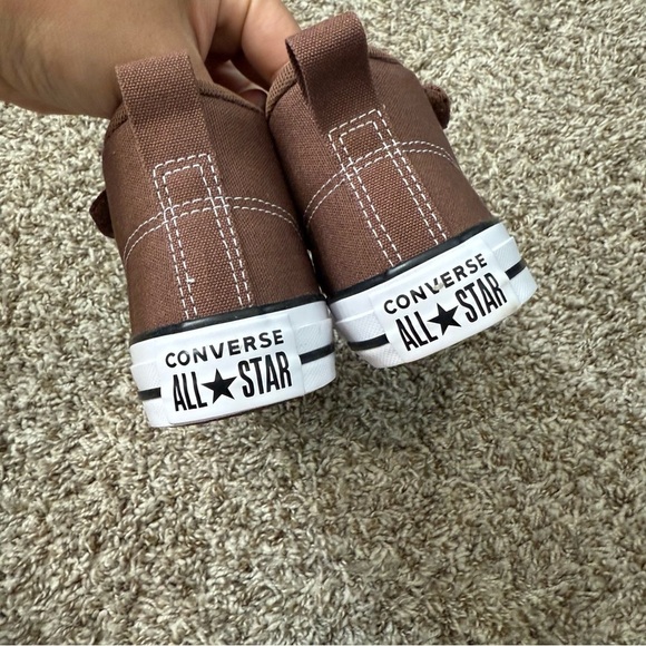 Converse Chuck Taylor All Star Malden Street 1V Mid Boy 2.5 Brown Sneakers Shoes - Picture 5 of 11